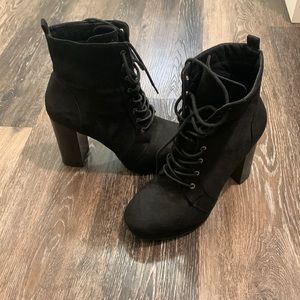 Black boots